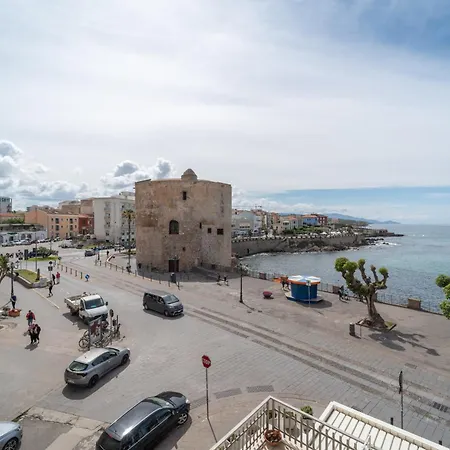 Apartment Ciutat Vista Mare Sui Bastioni Di Alghero